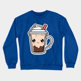 cute iced coffee Crewneck Sweatshirt